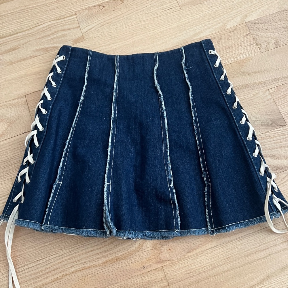 Devils Beauty Denim Skort